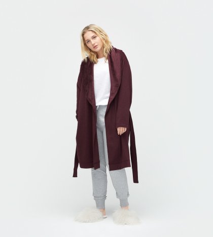 Women\'s UGG Blanche Plus Robe PORT HEATHER
