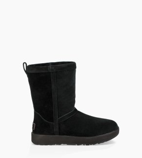Women's UGG Classic Short Waterproof BLACK