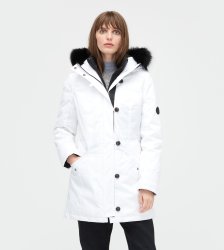 Women's UGG Adirondack Parka WHITE