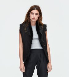 Women's UGG Toscana Shearling Vest BLACK