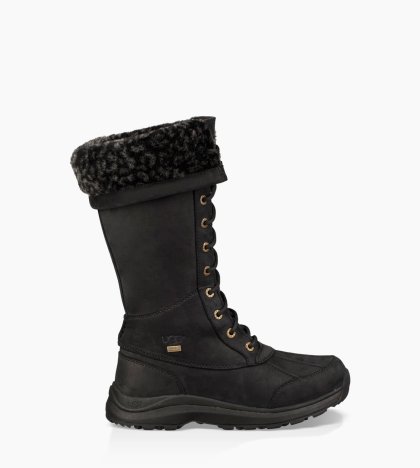 Women\'s UGG Adirondack Tall III Leopard BLACK