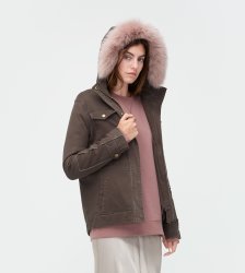 Women's UGG Convertible Field Parka OLIVE
