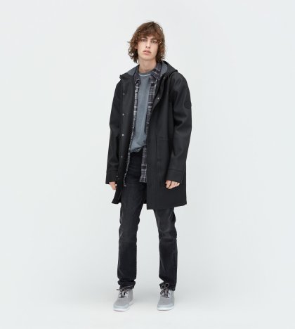 Men\'s UGG Weather-Ready Rain Jacket BLACK