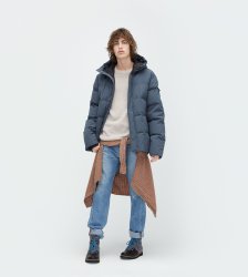 Men's UGG Technical Hip-Length Parka SLATE
