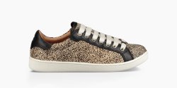 Women's UGG Milo Exotic BLACK / TAN DOTTED