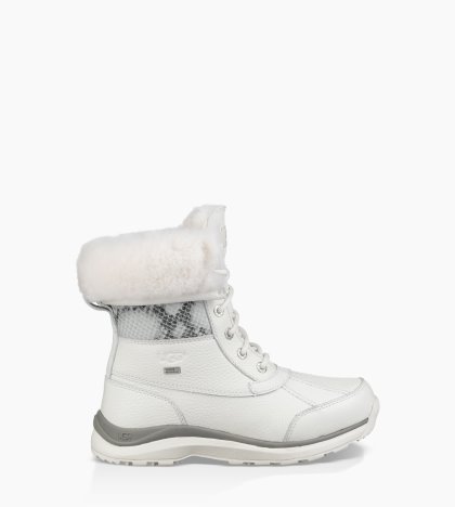 Women\'s UGG Adirondack III Snake WHITE