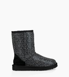 Women's UGG Classic Short Frill BLACK