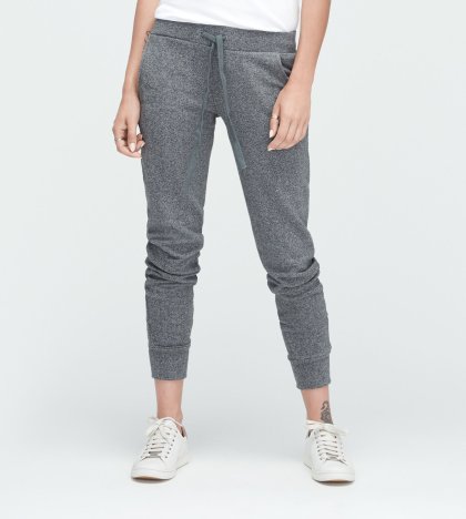 Clementine Terry Joggers CHARCOAL HEATHER