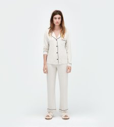 Women's UGG Lenon PJ Set CREAM HEATHER