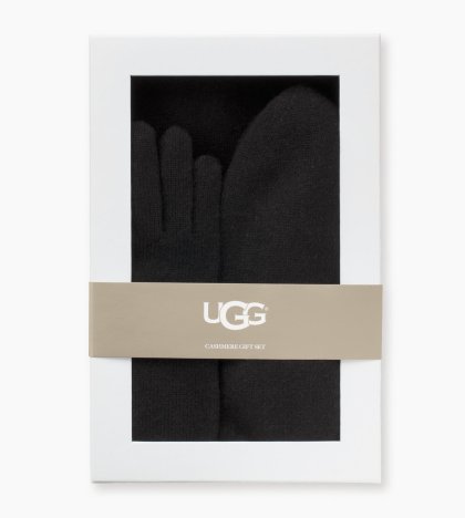 Women\'s UGG Cashmere Gift Set BLACK