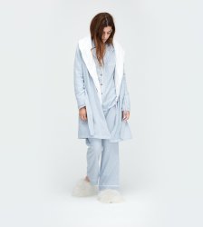 Women's UGG Anika Herringbone Robe OCEAN MIST