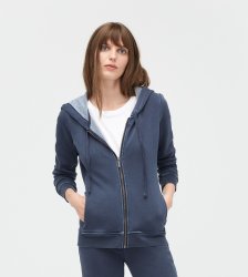 Women's UGG Clara Washed Hoodie NAVY
