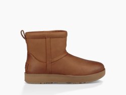 Women's UGG Classic Mini L Waterproof CHESTNUT