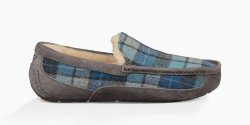Men's UGG Ascot Surf Plaid BLUE SURF PLAID