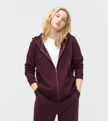 Women's UGG Clara Plus Hoodie PORT HEATHER