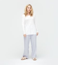 Women's UGG Elsa Plus PJ Set ICELANDIC BLUE / WHITE
