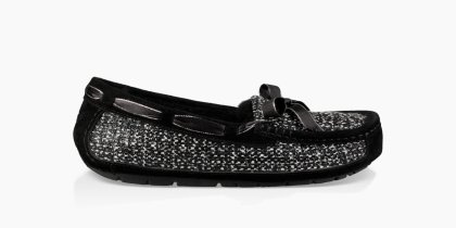 Women\'s UGG Symona Frill BLACK