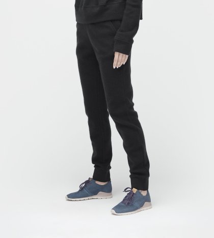 Women\'s UGG Wool Jersey Knit Jogger BLACK
