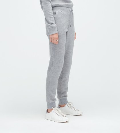 Women\'s UGG Wool Jersey Knit Jogger GREY HEATHER