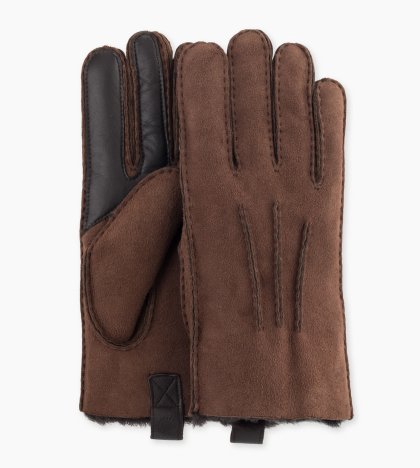 Men\'s UGG Sheepskin Smart Glove CHOCOLATE
