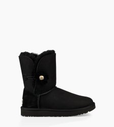 Women's UGG Bailey Button Poppy BLACK