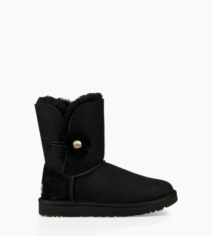 Women\'s UGG Bailey Button Poppy BLACK
