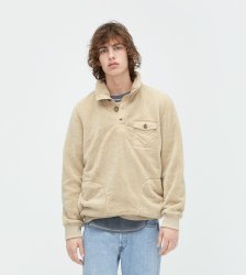 Men's UGG Fuzzy Sherpa Popover SAND