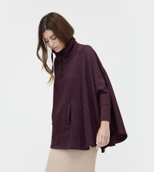Women's UGG Pichot Poncho PORT HEATHER