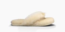 Women's UGG Fluff Flip Flop II NATURAL