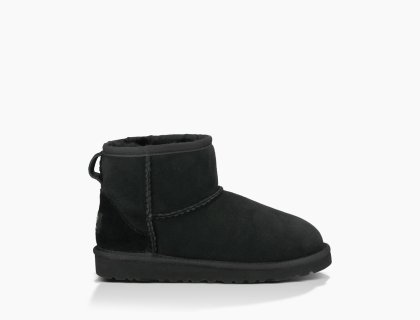 Kids\' UGG Classic Mini BLACK