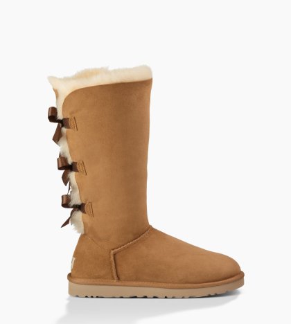 UGG Bailey Bow Tall Chestnut