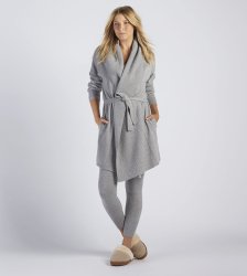 Women's UGG Cheyenne Cashmere Wrap GREY HEATHER