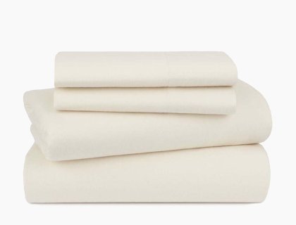 Luxe Herringbone Sheet Set CREAM