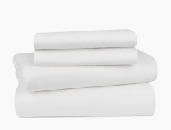 Luxe Herringbone Sheet Set SNOW