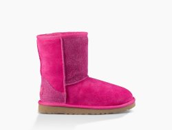 Kids' UGG Classic Short Serein DIVA PINK
