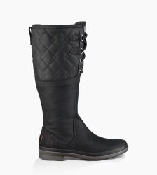 Women's UGG Elsa Deco Quilt BLACK