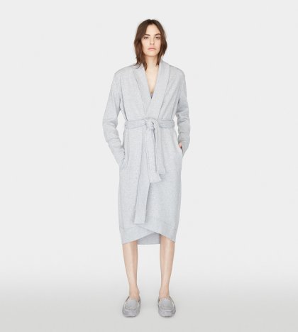 Women\'s UGG Karoline Robe SEAL HEATHER