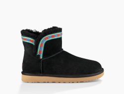 Women's UGG Rosamaria Embroidery BLACK