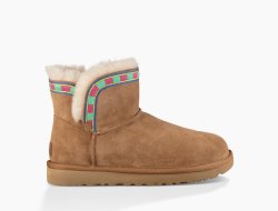 Women's UGG Rosamaria Embroidery CHESTNUT