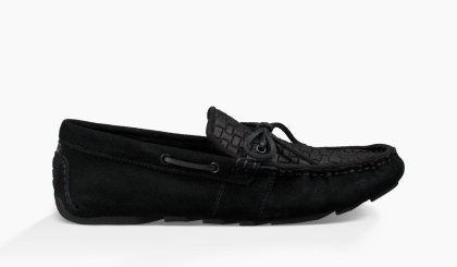 Men\'s UGG Everton Rivera Emboss BLACK