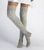 Women's UGG Slouchy Slub Thigh High Sock NIGHTFALL