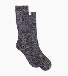 Men's UGG Patchwork Crew Sock NAVY PATCHWORK