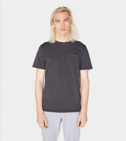 Men\'s UGG Benjamin Tee BLACK BEAR HEATHER