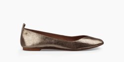 Women's UGG Lynley Metallic GOLD