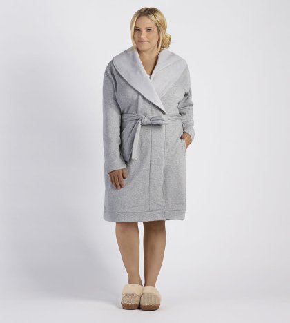 Women\'s UGG Blanche Plus Robe SEAL HEATHER