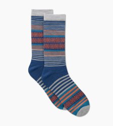 Men's UGG Merino Stripe Crew Sock MARINO STRIPE