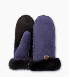 Kids' UGG Color Block Mitten SOLID PEACOAT M