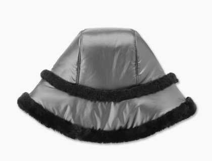 Women\'s UGG Nylon Hat BLACK M