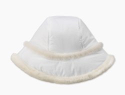 Women's UGG Nylon Hat WHITE M