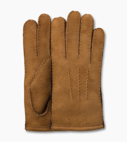 Men\'s UGG Sheepskin Side Wall Glove CHESTNUT M